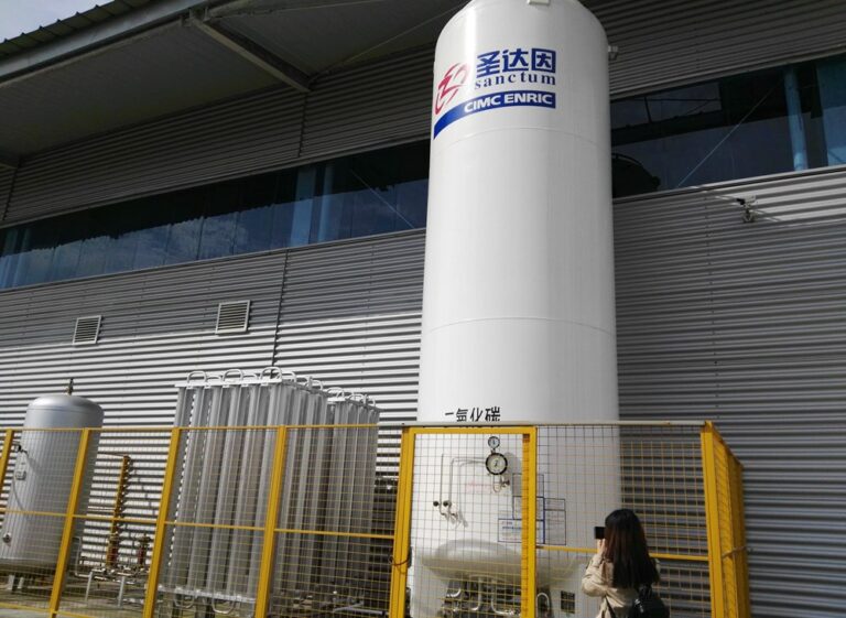 Sistema de recuperación de CO2 de 300 kg/h