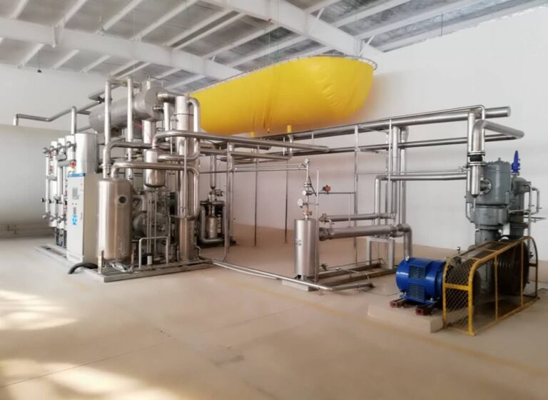 Sistema de recuperación de CO2 de 30 kg/h