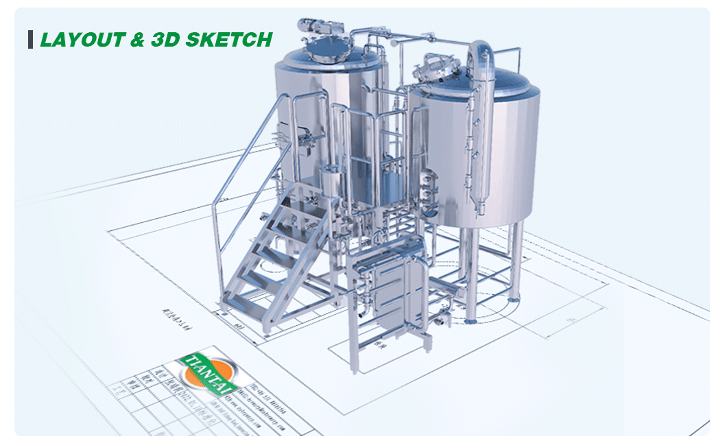 200L Brewery equipment
