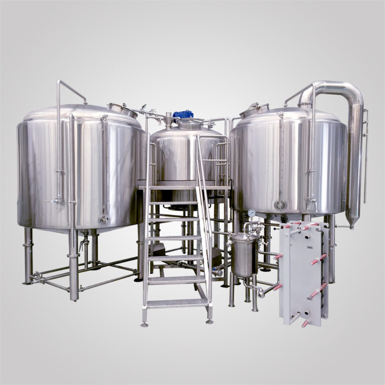 TT0064_1500L_stainless_steel_manual_two_vessels_steam_heated_brewhouse_brewery_equipment