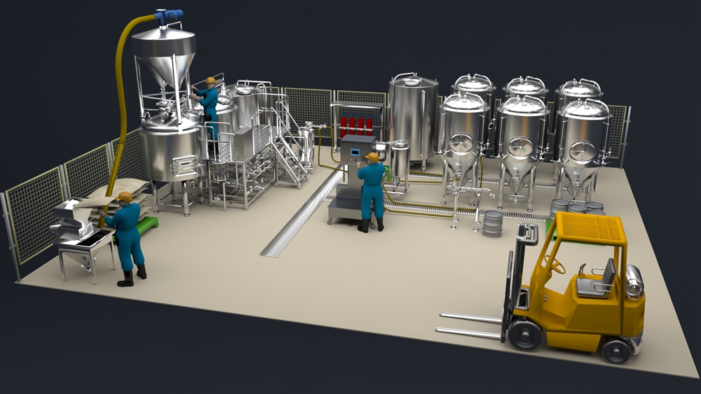 500L Brewhouse system